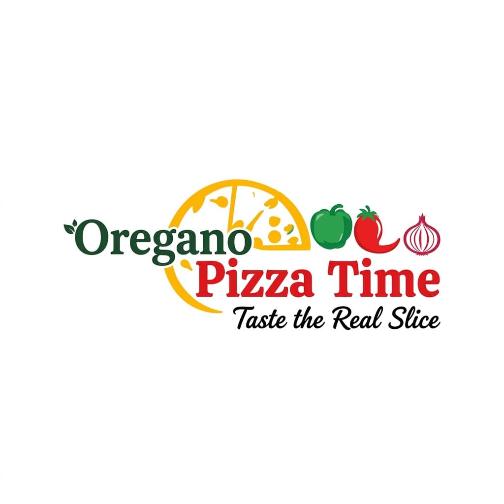 Oregano Pizza Time logo